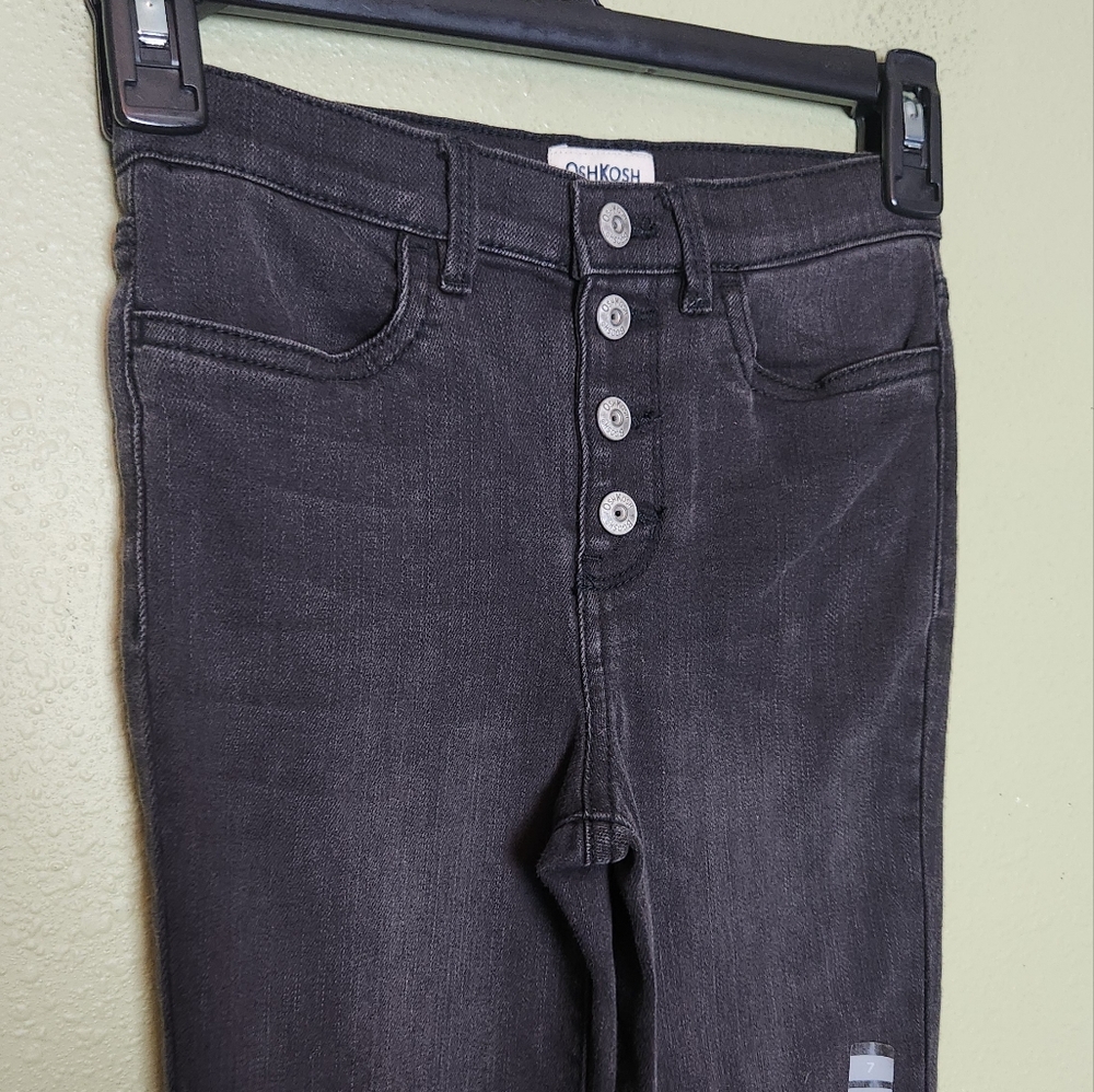 NWT - OshKosh Button Fly Jeans Size 7